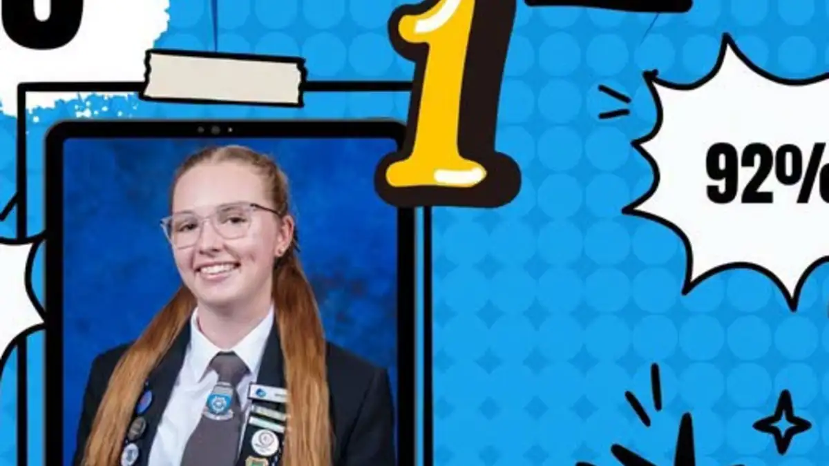 Hoërskool Ferdinand Postma Grade 12 Top-5 academic learners graphic.